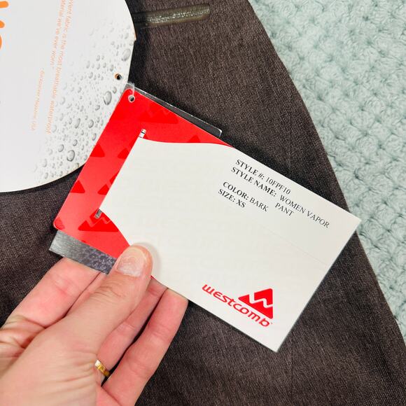 WESTCOMB CANADA WMNS VAPOR PANTS BARK COLOR SNOW/SKIBOARD SNOW PANTS XS - Picture 6 of 9